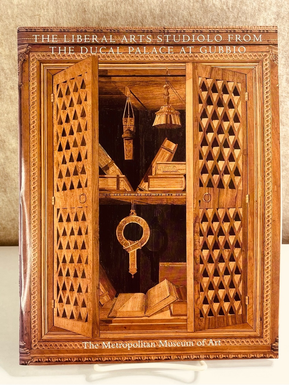 Liberal Arts Studiolo frm the Ducal Palace at Gubbio Intarsia Exhibit Guide Book